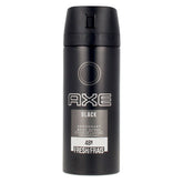 Axe - Black Deodorant Body Spray - 150ml by Axe features black packaging with white text and provides up to 48-hour freshness.